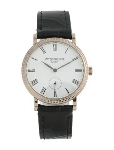 Pre-owned Patek Philippe Calatrava Watch In Multi