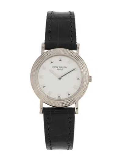 Pre-owned Patek Philippe Calatrava Watch In Multi