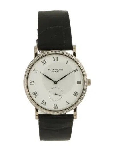 Pre-owned Patek Philippe Calatrava Watch In Multi