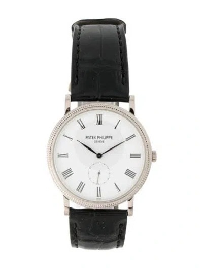 Pre-owned Patek Philippe Calatrava Watch In Multi