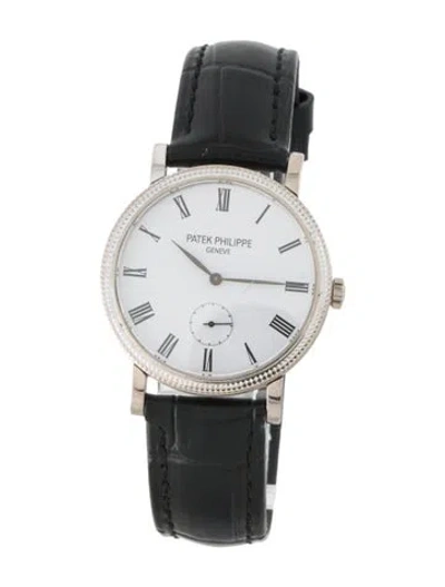 Pre-owned Patek Philippe Calatrava Watch In Multi
