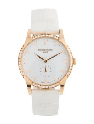 Pre-owned Patek Philippe Calatrava Watch In Multi