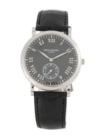 Pre-owned Patek Philippe Calatrava Watch In Multicolor