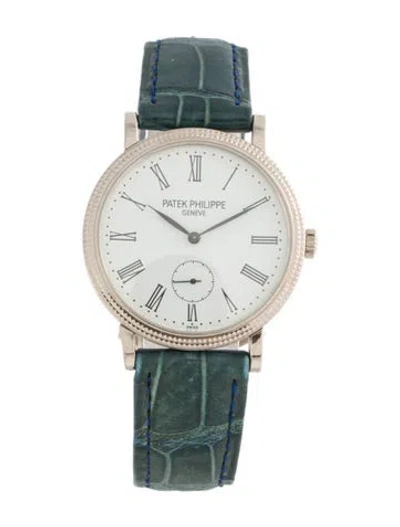 Pre-owned Patek Philippe Calatrava Watch In Multicolor