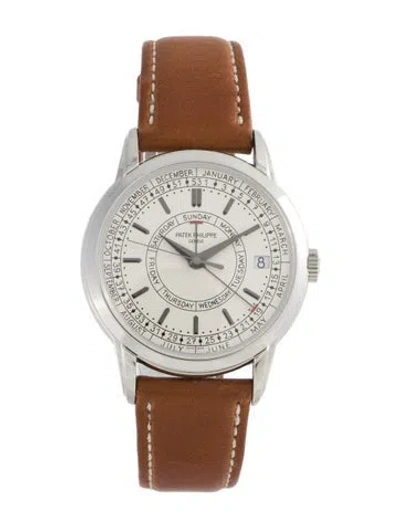 Pre-owned Patek Philippe Calatrava Weekly Calendar Watch In Multi