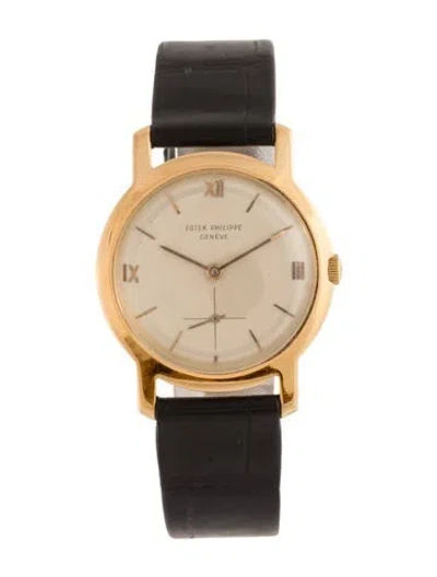 Pre-owned Patek Philippe Classic Watch In Multicolor