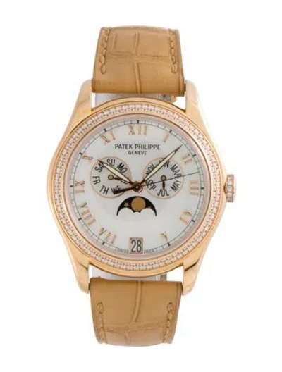 Pre-owned Patek Philippe Complications Annual Calendar Watch In Multicolor