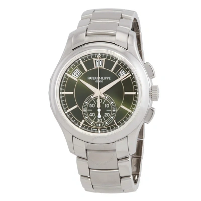 Patek Philippe Complications Chronograph Automatic Green Dial Men's Watch 5905-1a-001