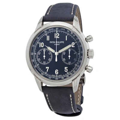 Patek Philippe Complications Chronograph Hand Wind Men's Watch 5172g-001 In Blue