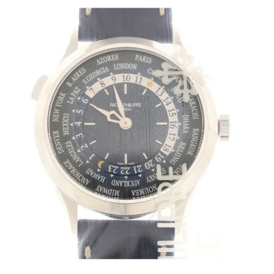 Patek Philippe Complications World Time Automatic Blue Dial Men's Watch 5230p-001 In Blue / Platinum