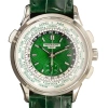 PATEK PHILIPPE PATEK PHILIPPE COMPLICATIONS WORLD TIME AUTOMATIC GREEN DIAL MEN'S WATCH 5930P-001
