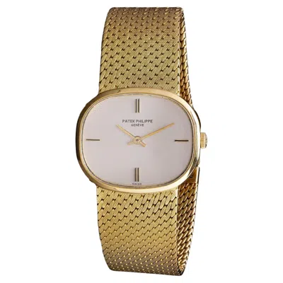Pre-owned Patek Philippe Ellipse 18kt Yellow Gold Manual Wind Wristwatch.
