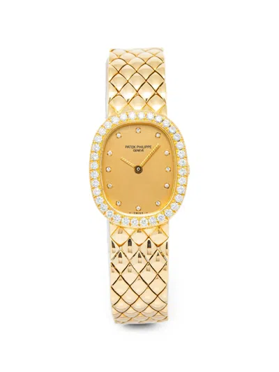Pre-owned Patek Philippe Ellipse 20mm Watch In Gold