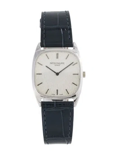Pre-owned Patek Philippe Ellipse Watch In Multi