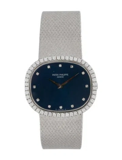 Pre-owned Patek Philippe Golden Ellipse Watch, 34mm In Multi