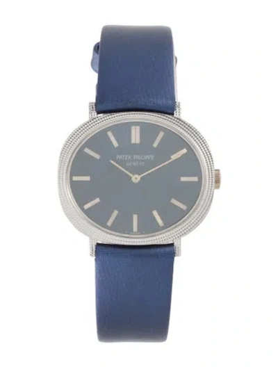 Pre-owned Patek Philippe Golden Ellipse Watch In Multicolor