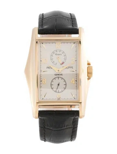 Pre-owned Patek Philippe Gondolo 10 Day Power Reserve Watch In Multi