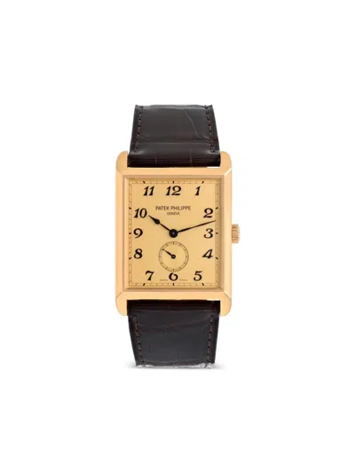 Pre-owned Patek Philippe Gondolo 34mm In Gold