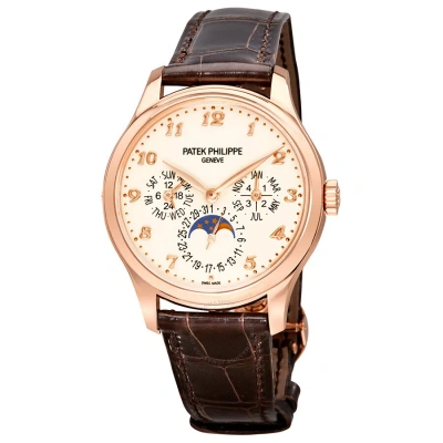 Patek Philippe Grand Complication Automatic Ivory Lacquered Dial Men's Watch 5327r In Brown
