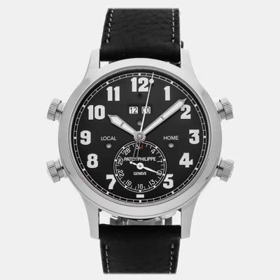 Pre-owned Patek Philippe Grand Complications 5520p-001 Black Platinum Automatic Men's Watches 42mm