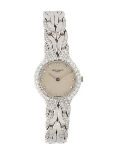 Pre-owned Patek Philippe La Flamme Watch, 23mm In Multi