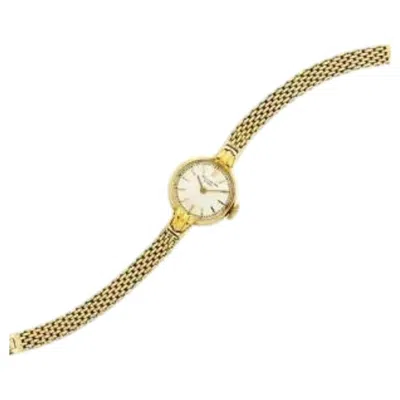 Pre-owned Patek Philippe Lady's Dress Watch, Ref. 2249 — 18k Gold Case On Later 14k Mesh In Multi