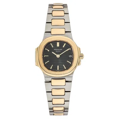 Pre-owned Patek Philippe Nautilus 4700/1ja Two-tone Ladies Watch In Multi