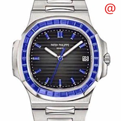 Patek Philippe Nautilus Automatic Blue Dial Men's Watch 5711-111p-001 In Blue / Platinum