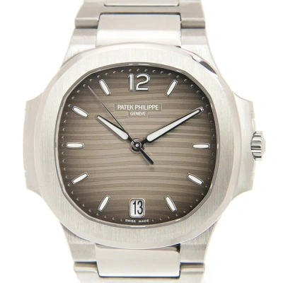 Patek Philippe Nautilus Automatic Grey Dial Ladies Watch 7118-1a-011 In Neutral