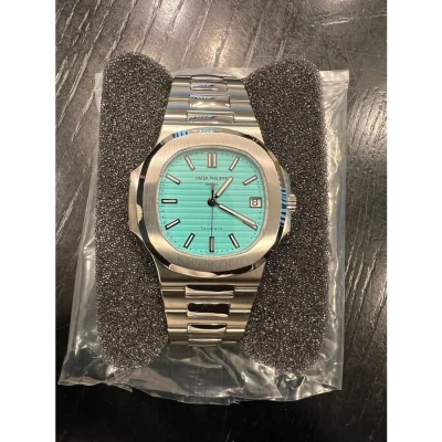 Patek Philippe Nautilus Tiffany & Co. Automatic Blue Dial Men's Watch 5711/1a-018