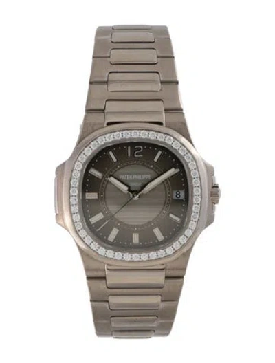 Pre-owned Patek Philippe Nautilus Watch, 32mm In Multi