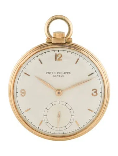 Pre-owned Patek Philippe Pocket Watch In Multi