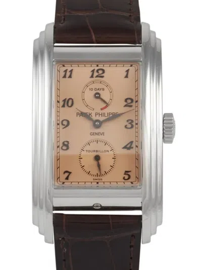 Pre-owned Patek Philippe  10-day Tourbillon 51mm In Pink
