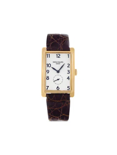 Pre-owned Patek Philippe  Gondolo 25mm In White