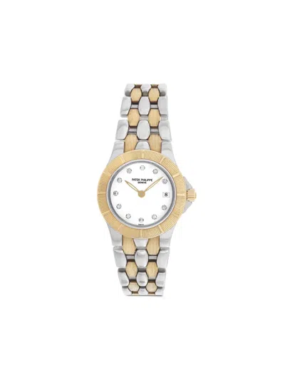 Pre-owned Patek Philippe  Neptune 27mm In White