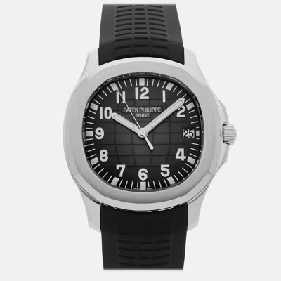 Pre-owned Patek Philippe Aquanaut 5167a-001 In Black