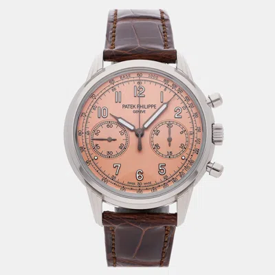 Pre-owned Patek Philippe Complications Chronograph 5172g-010 In Pink