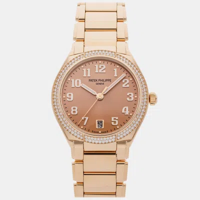 Pre-owned Patek Philippe Twenty~4 7300/1200r-011 In Pink