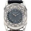 PATEK PHILIPPE PRE-OWNED PATEK PHILIPPE WORLD TIME GMT AUTOMATIC DAY-NIGHT BLUE DIAL UNISEX WATCH 5110P