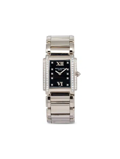 Pre-owned Patek Philippe  Twenty 4 25mm In Black