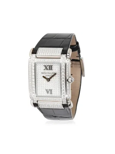 Pre-owned Patek Philippe  Twenty-4 25mm In Silver