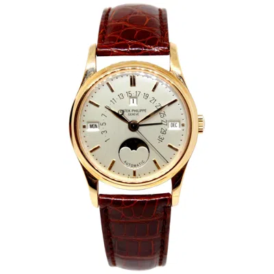 Pre-owned Patek Philippe Rare  5050r 18k Pink Gold Retrograde Perpetual Calendar Wristwatch