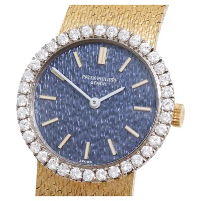 Pre-owned Patek Philippe � Ref. 3355/8, Lady�s Vintage Haute Joaillerie Dress Watch, 18k In Multiple