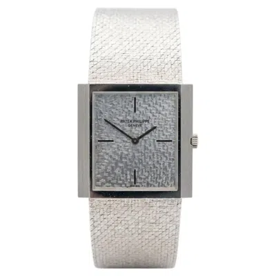 Pre-owned Patek Philippe Ref 3571 18k White Gold Manual Wind Watch