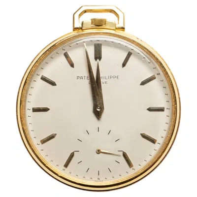 Pre-owned Patek Philippe Ref 600 Yellow Gold Pocket Watch