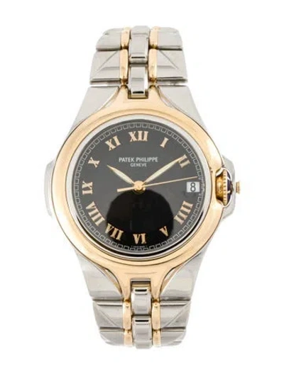 Pre-owned Patek Philippe Sculpture 5091/1 Watch, 38mm In Multi