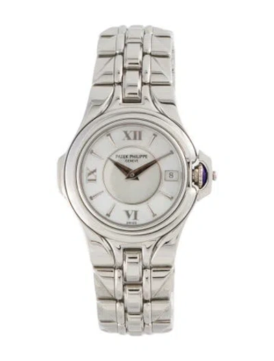 Pre-owned Patek Philippe Sculpture Watch, 26mm In Multi