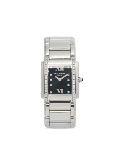 Pre-owned Patek Philippe Twenty 4 30mm In Black