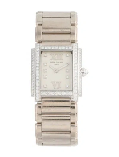 Pre-owned Patek Philippe Twenty~4® Watch, 22mm In Multi