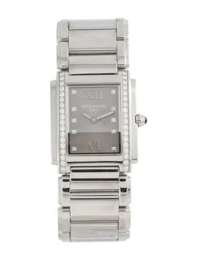 Pre-owned Patek Philippe Twenty~4® Watch, 25mm In Multicolor